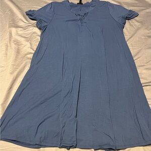 Torrid size 2 blue T-Shirt Style Dress
